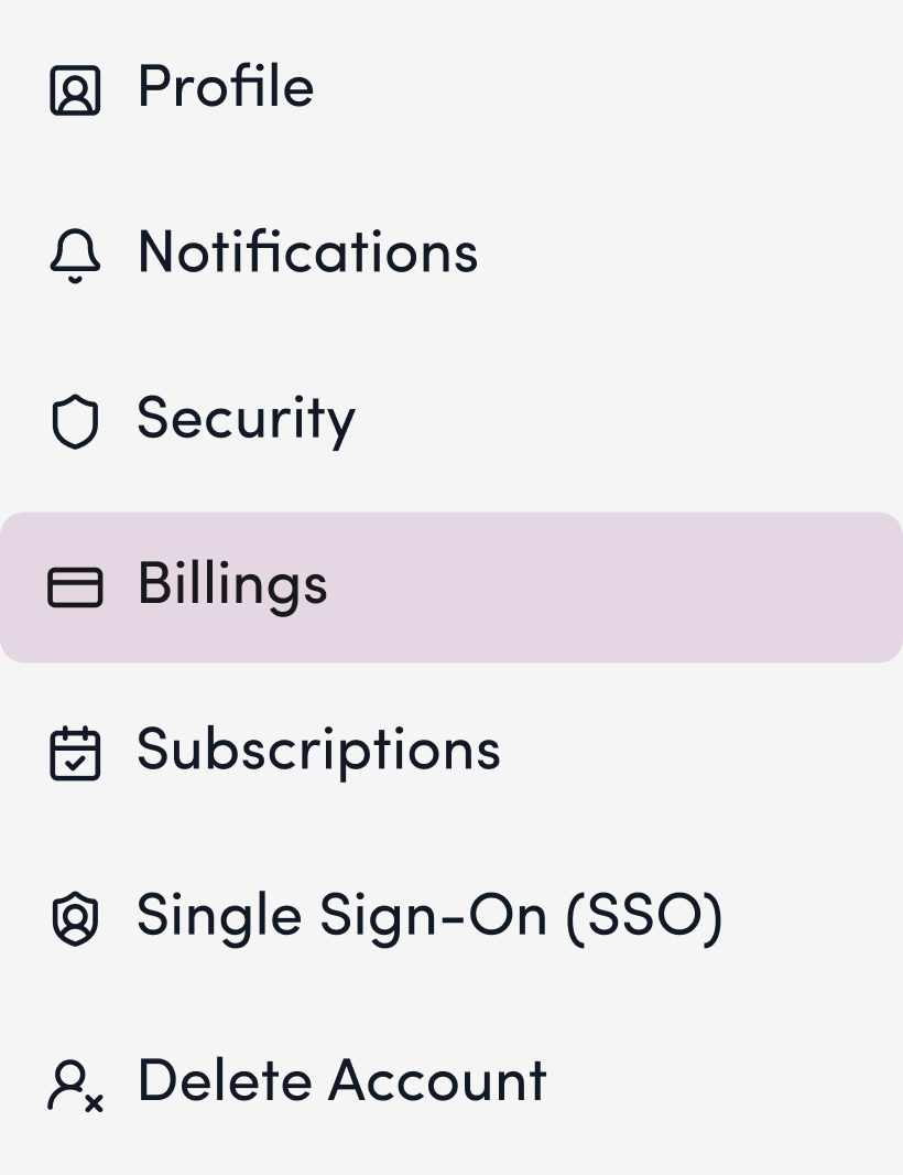 Screenshot: Click “Payment Information”
