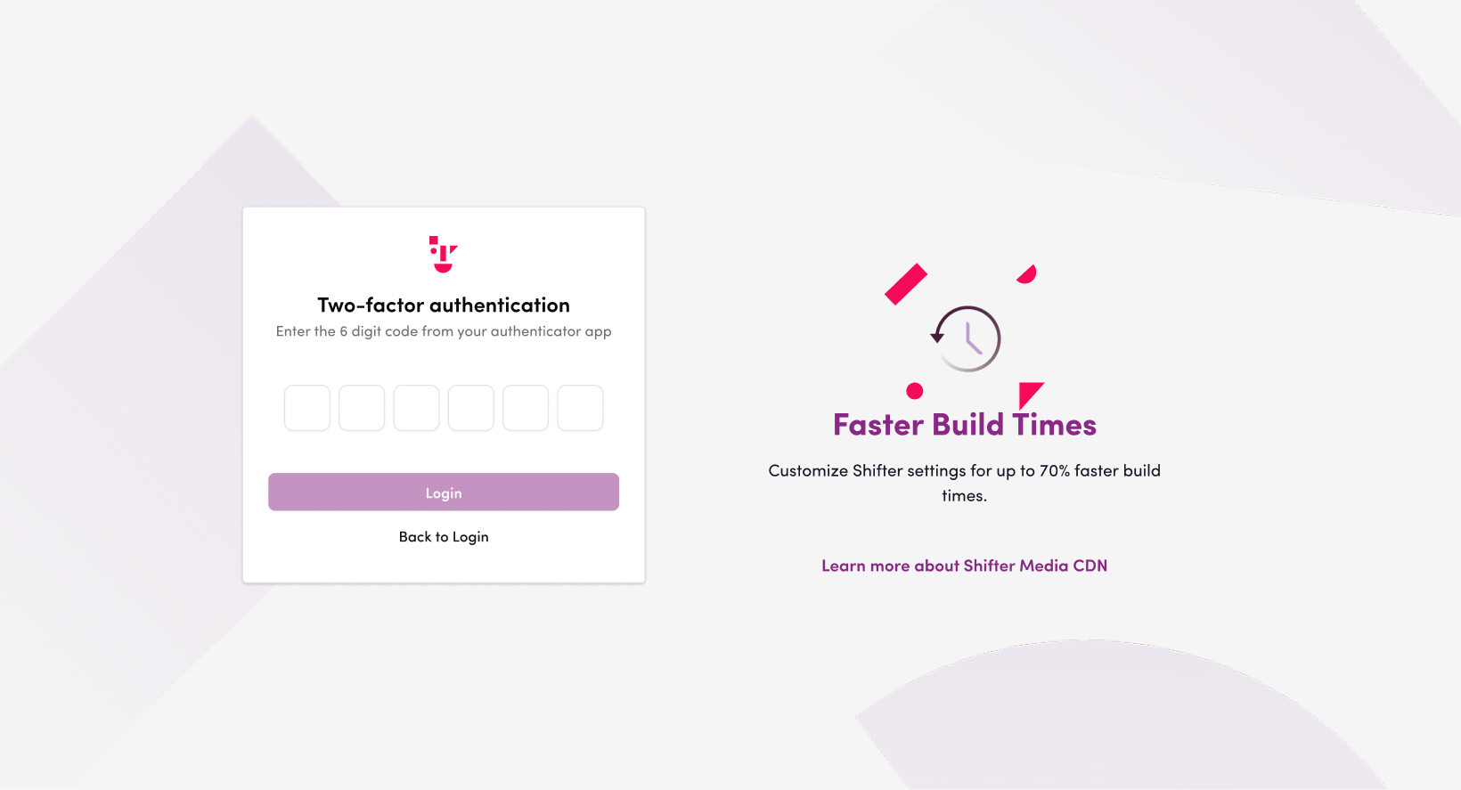 Screenshot: Enter the 6-digit code generated by your authentication app.